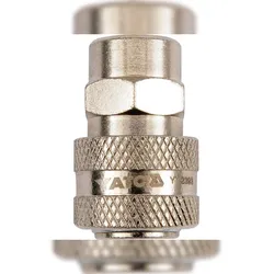 TRIZERATOP Schnellkupplung Buchse D Innengewinde G1/4, Stahl, 44 mm