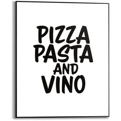 Bild PIZZA, PASTA, VINO (BHT 40x50x1.60 cm) - BHT 40x50x1.60 cm