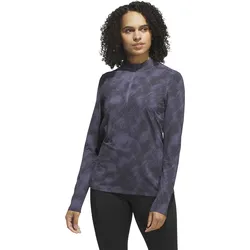adidas Layer Ultimate365 Print Quater-Zip, anthrazit/schwarz