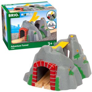 BRIO Spielzeugeisenbahn-Zubehör World 33481, Magischer Tunnel, Holz/Kunststoff