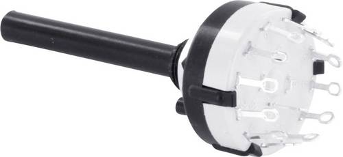 TRU Components TC-DS4X3P TC-DS4X3P Drehschalter 0.35A Schaltpositionen 3 3 x 30° 1St.