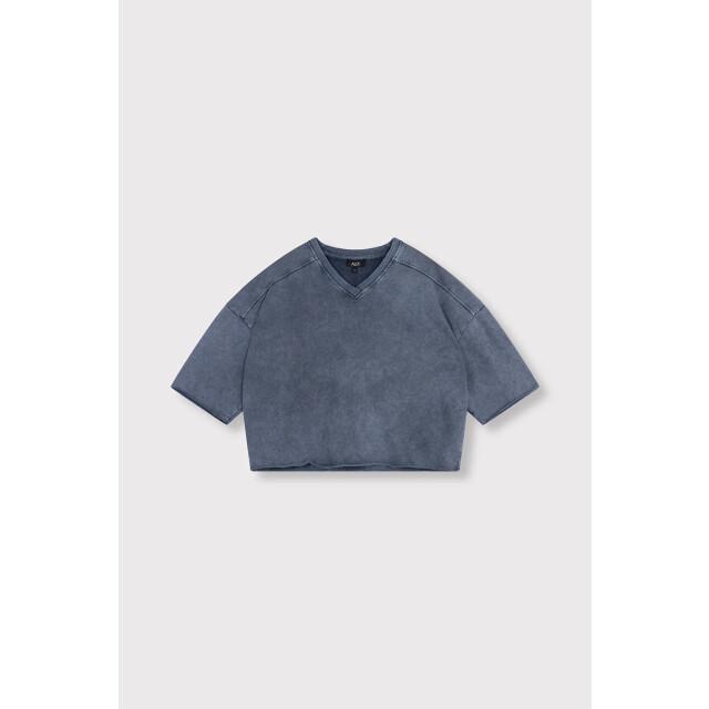 Alix The Label Cut seam sweat t-shirt -