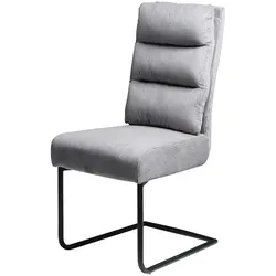 Schwingstuhl Cord   ¦ grau ¦ Maße (cm): B: 43 H: 99 T: 62.0