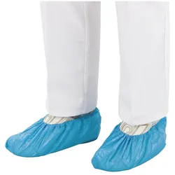 Überziehschuhe blau Schutzbezüge für Straßenschuhe 100 Stück 100 St