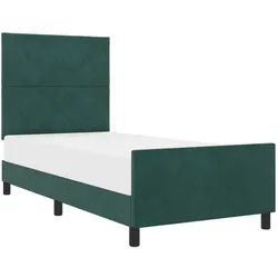 vidaXL, Boxspringbett, Everlee Diamond blocks design (100 x 200 cm)