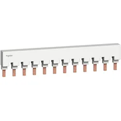 Schneider Electric M9XUP212 Multi 9 OEM Kammschiene nicht ablängbar 2-polig C60BP (UL489) 12 Module