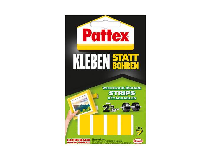 Pattex Montage Klebe-Strips 3 Stk.