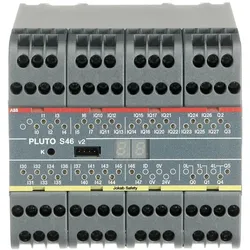 ABB PlutoS46v2 Sicherheits-SPS 24 Eingänge, 16 Ein-/Ausgangsklemmen 6 Sicherheitsausgänge 2TLA020070R1800