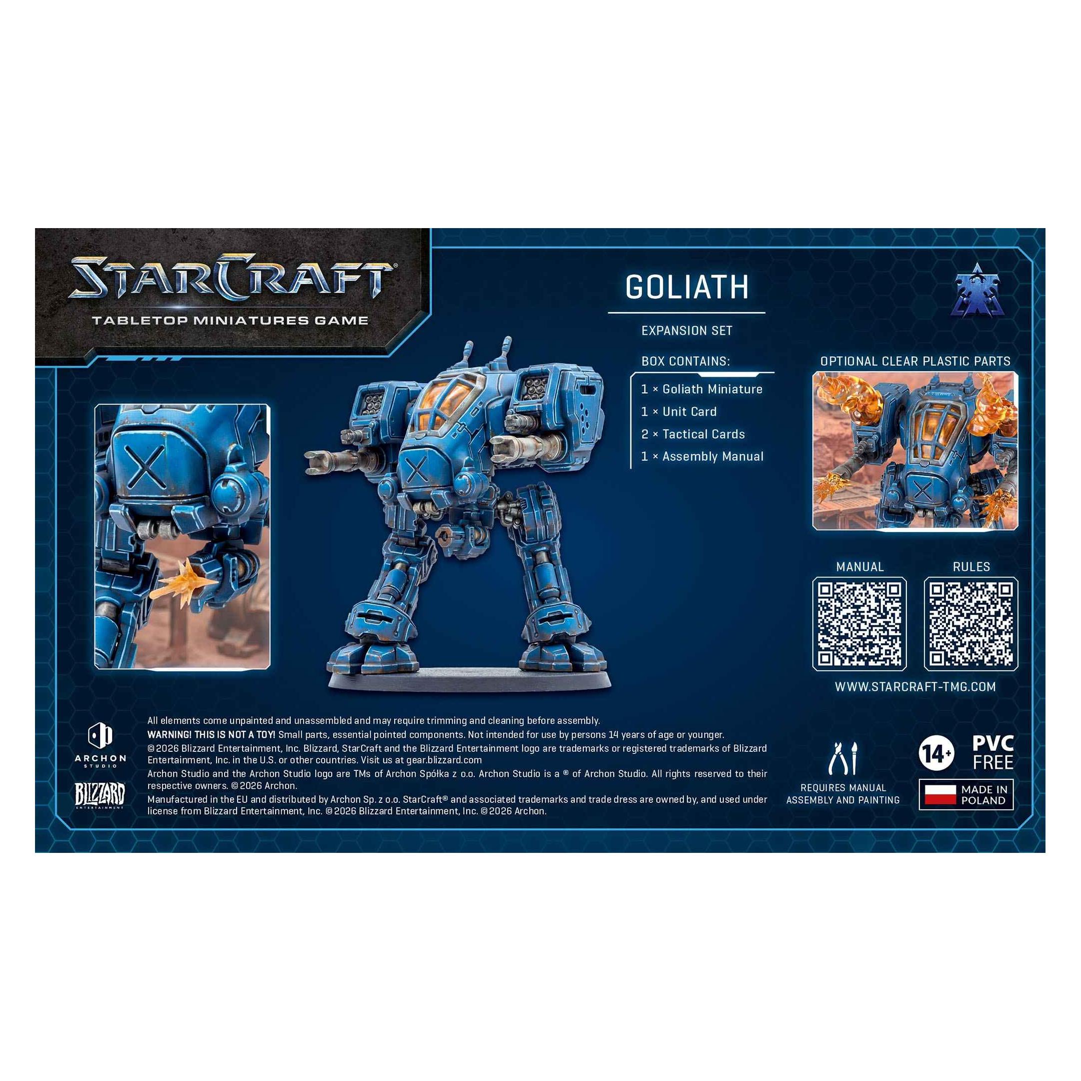 Archon Studio StarCraft Goliath - Terran - Expansion Set (Kunststoff) (SCMG0015)