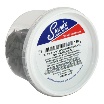 Pharma Peter GmbH SALMIX Salmiakpastillen N 150 g 01843930