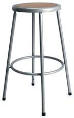 Hampden Furnishings Felix Collection Steel Science Stool, AssemblyReady