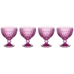 Villeroy & Boch Boston Berry Sektschale / Dessertschale 250 ml 4er Set