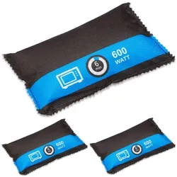 Relaxdays Luftentfeuchter Auto 3er Set Blau,Schwarz