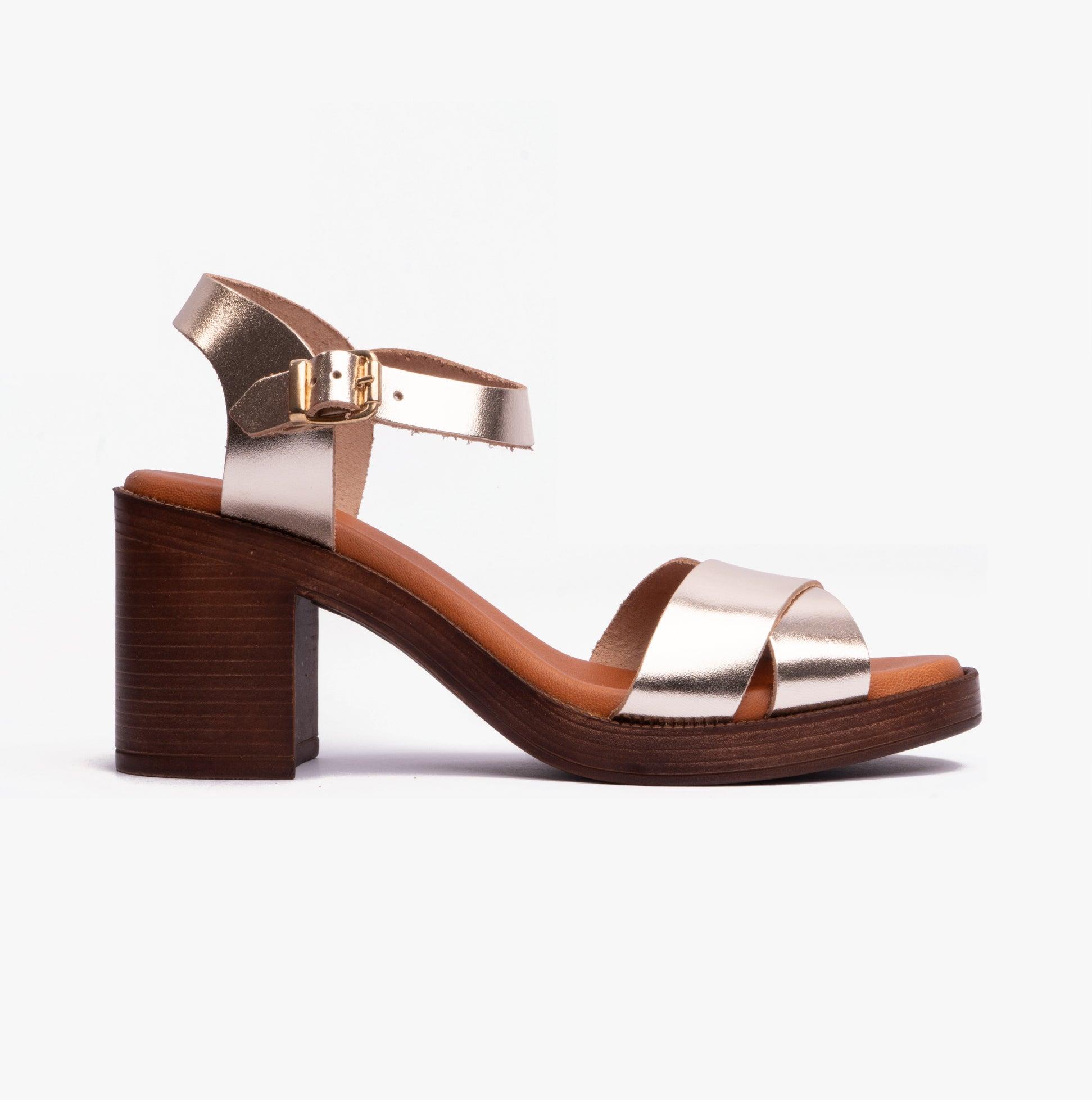 GEORGIA Dames Sandalen Goud