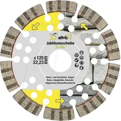 EGB 752485 - Diamant-Trennscheibe 125 mm "Rot"