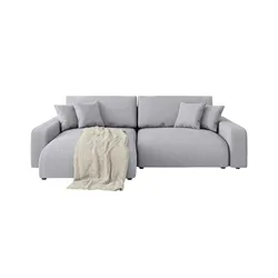S-STYLE Ecksofa  Emma ¦ grau ¦ Maße (cm): B: 234 H: 78