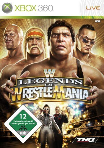 THQ - WWE - Legends of Wrestlemania - Preis vom 13.10.2026 11:25:28 h