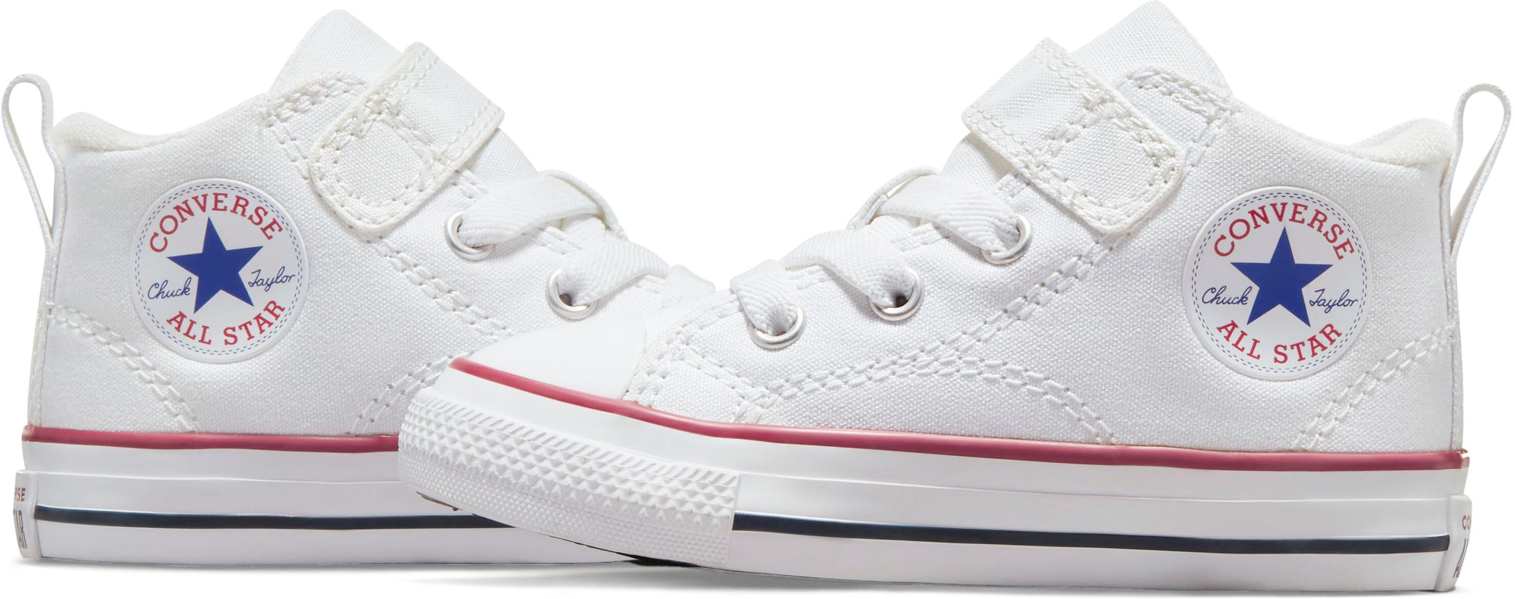 Sneaker CONVERSE "CHUCK TAYLOR ALL STAR MALDEN STREET", Jungen, Gr. 20, weiss (weiß), Textil, Schuhe Sneaker weiß 20