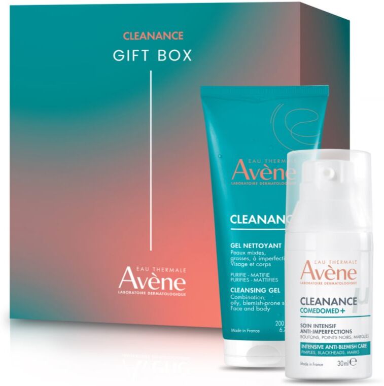 Avène Cleanance Gift Box gift set for oily acne-prone skin