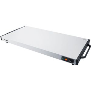 Steba Warmhalteplatte WP 130, elektrisch, 1300 Watt, Edelstahl, Heizfläche 60 x 30 cm
