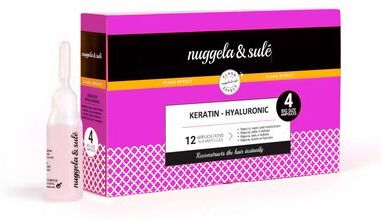 Nuggela & Sulé Ampolas Cabelo Reparadoras Keratin Hyaluronic 4 x 10 ml