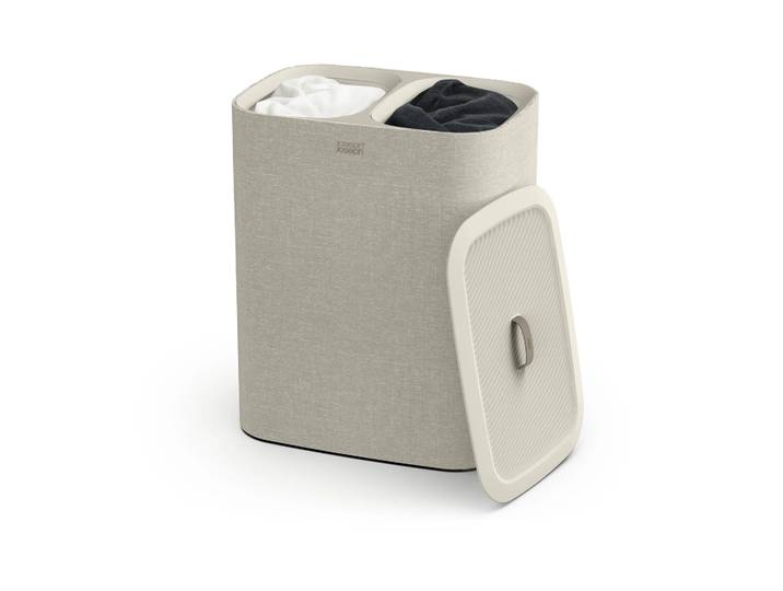 Joseph Joseph Panier à linge Tota 90 L Écru