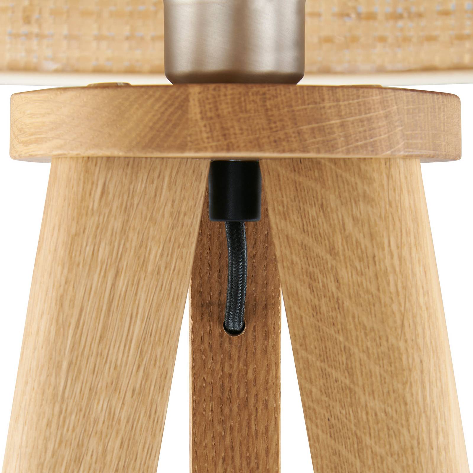 HerzBlut Wooden Floor Lamp Elli, Light wood, Living / Dining Room, Wood, Scandinavian, Floor Lamp