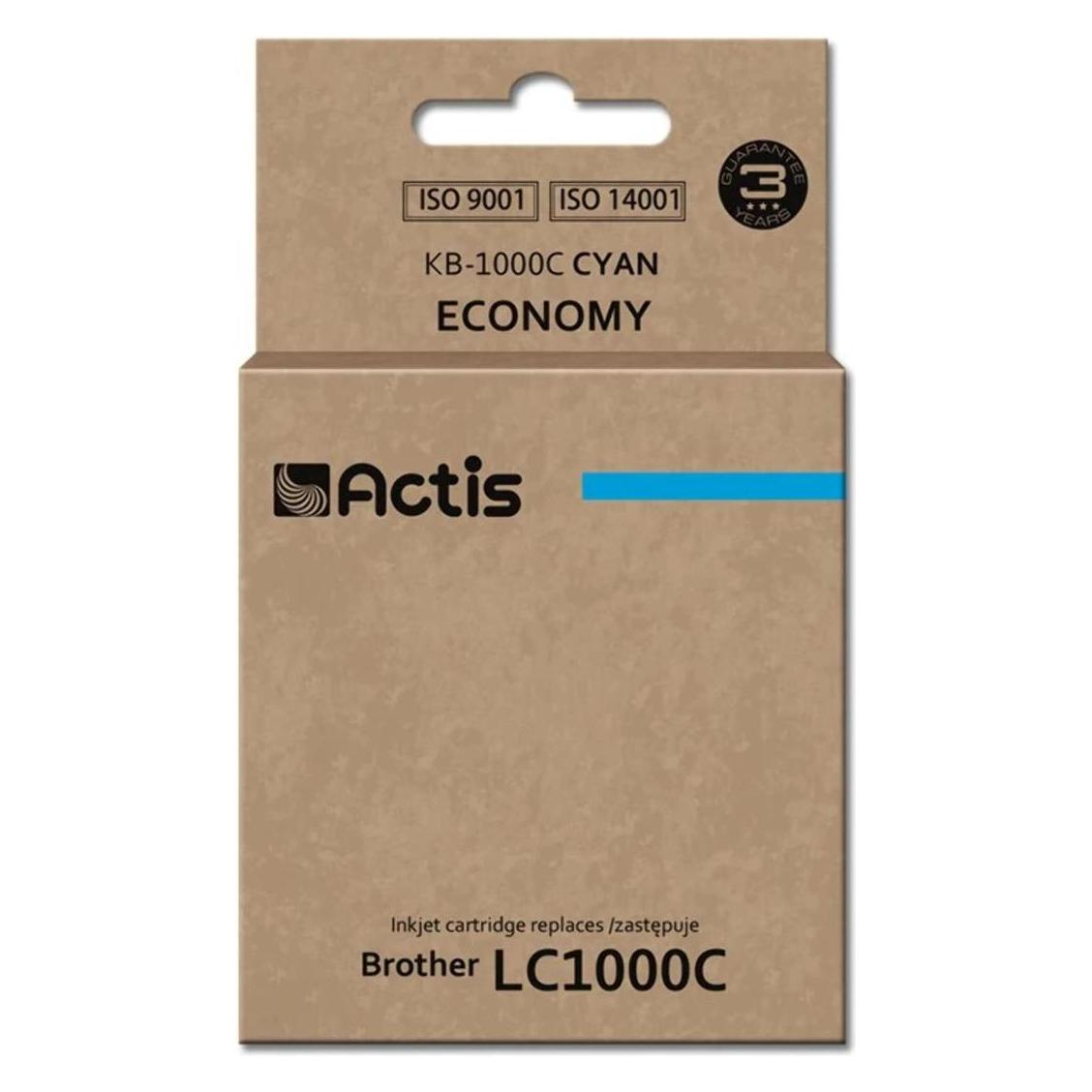 Factis KB-1000C ink cartridge for Brother LC1000/LC970 cyan  - Tintenpatron (C) (KB-1000C)
