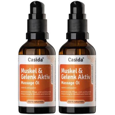 Muskel & Gelenk Aktiv Massage-Öl 2x 2x50 ml Öl