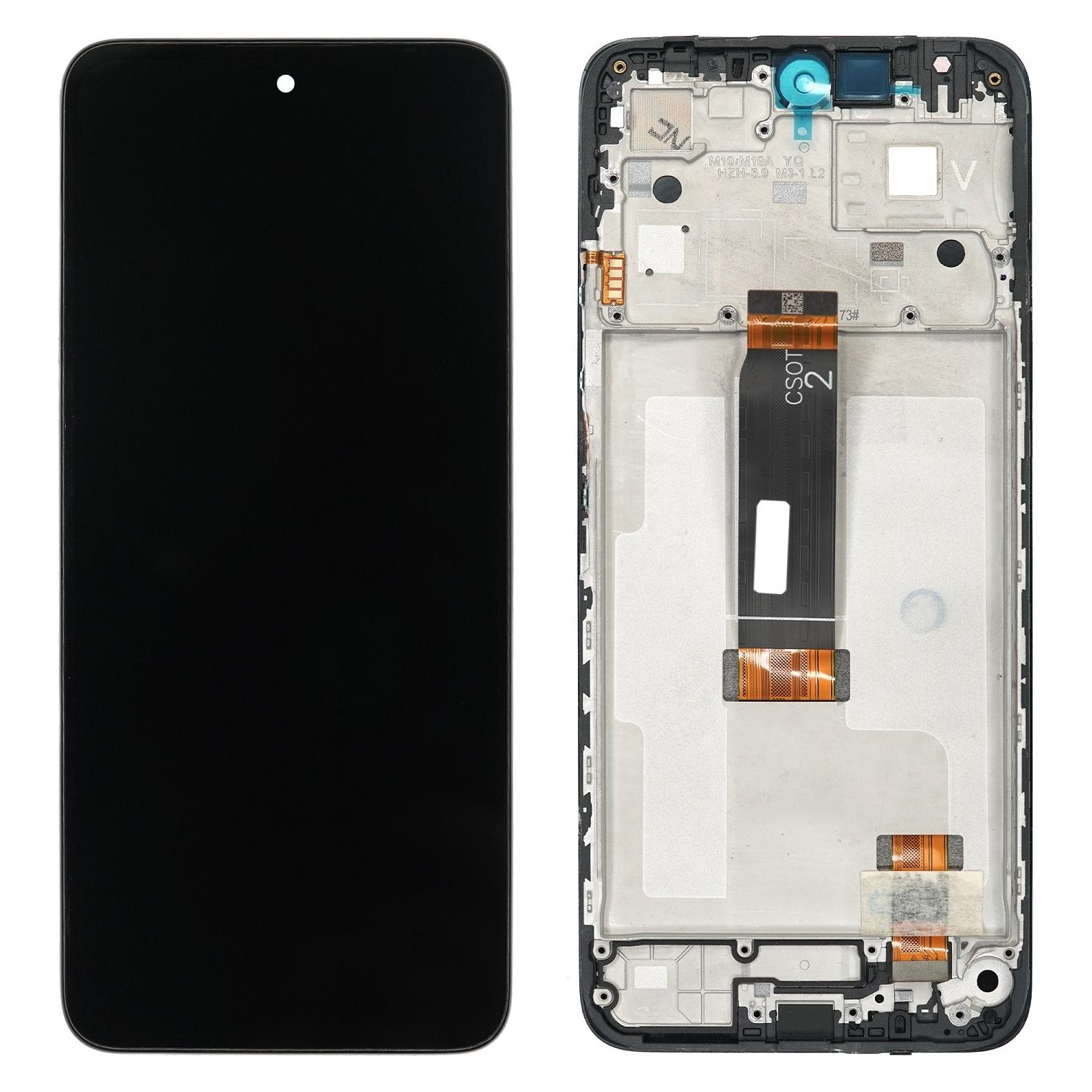 OEM LCD + Touchscreen Redmi 12 4G/5G, Original mit Rahmen (Display, Xiaomi Redmi 12 5G) (72604543)