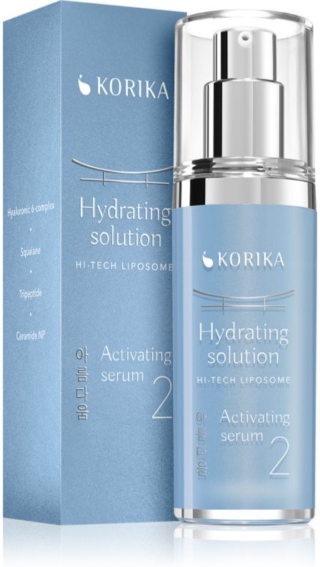 KORIKA HI-TECH LIPOSOME Hydrating solution Activating serum intensives feuchtigkeitsspendendes Serum 30 ml