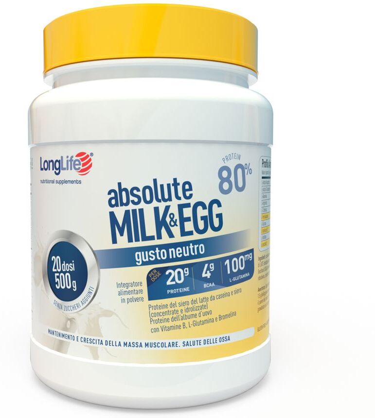 PHOENIX Srl - LONGLIFE LongLife, Absolute Milk&Egg, 500 g