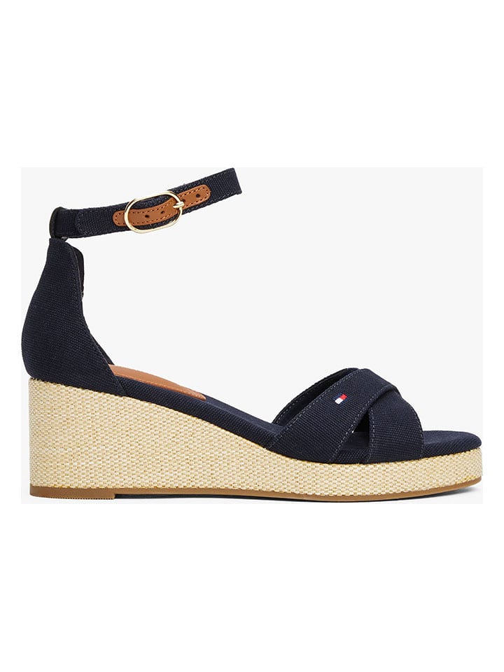 Tommy Hilfiger Shoes Keilsandaletten in Dunkelblau - 36