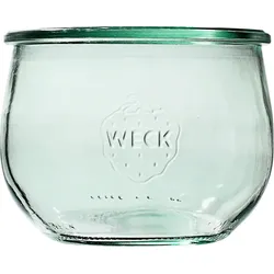 Weck Glas 580 ml mit abgerundeter Basis