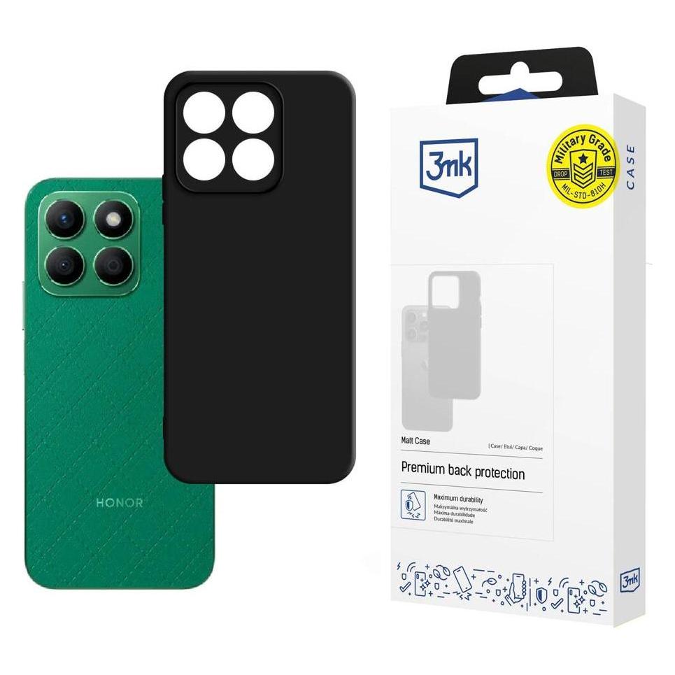 3MK Matt Case Honor X8B czarny/black (Honor X8b) (5903108560436)
