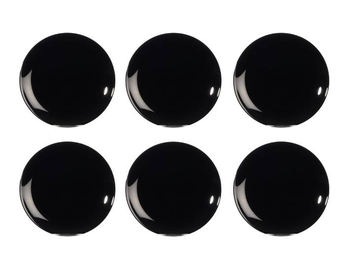 Speiseteller Arcoroc Evolution Ø 27 cm 6 Stück, Schwarz , schwarz, Ø:27cm, Glas, Speiseteller, Speiseteller