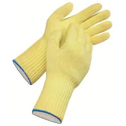 uvex Hitzeschutzhandschuh, Schnittschutzhandschuh mit Strickbund k-basic extra Kevlar®  gelb 12 - 6017905 - gelb