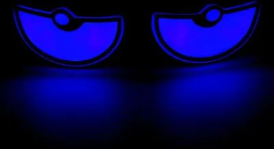 Modern Mode Marketplace Universal LED Devil Eyes Lights For Car And Motorcycle Headlight Accent blue
