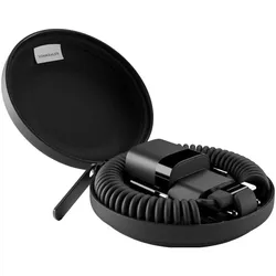 Vonmählen GaN Charger 6in1 (30 W, 1 Port), USB Ladegerät, Weiss, Schwarz
