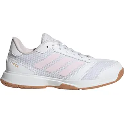 adidas Ligra 8 Hallenschuhe Damen KK2040 - cloud white/distilled pink/gold met. 40 2/3