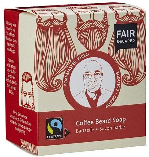 Fair Squared Bartseife mit Kaffee 2 80 gr