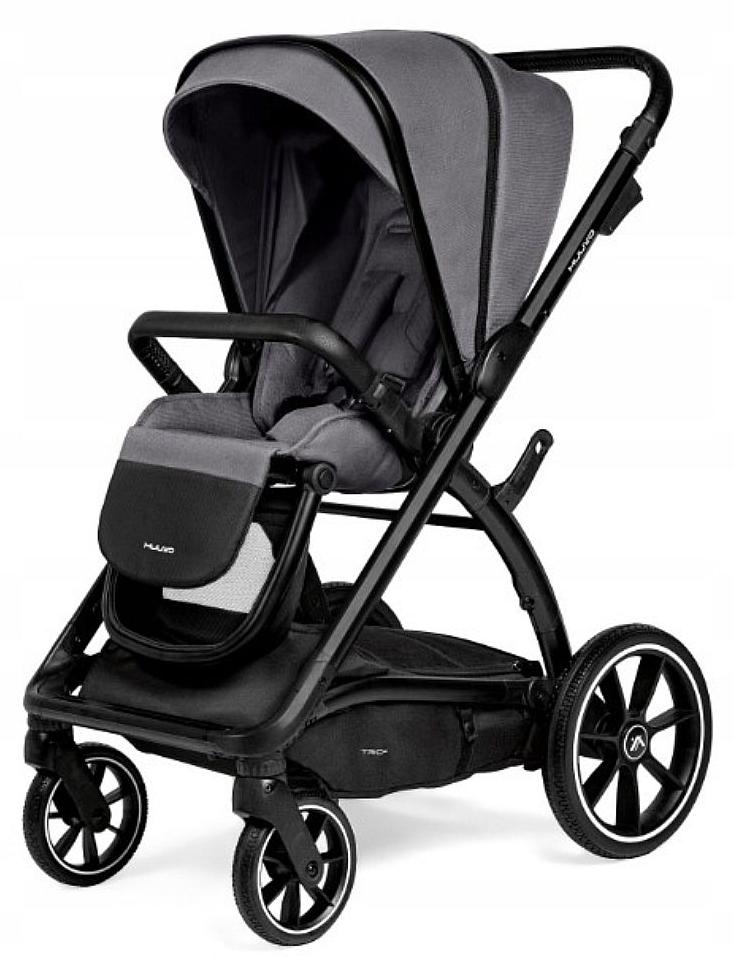 Muuvo Kinderwagen Trick Kinderwagenset 2in1 Iron Graphite