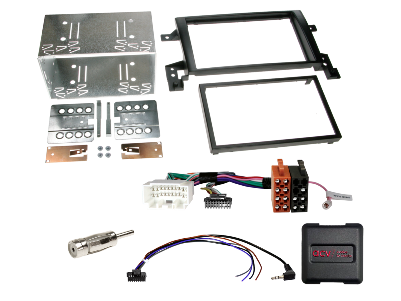 ACV 2-DIN Kit Suzuki Grand Vitara(JT) 2005-2012 LFB/Antenne