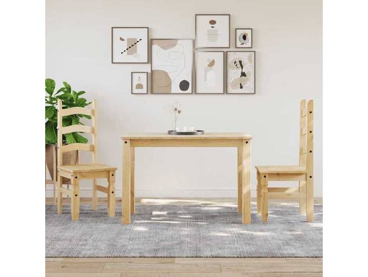 Neuf& 5240 Mobilier de cuisine - - Mode Table à manger PANAMA 112x60x75 cm bois massif de pin 15.3 kg