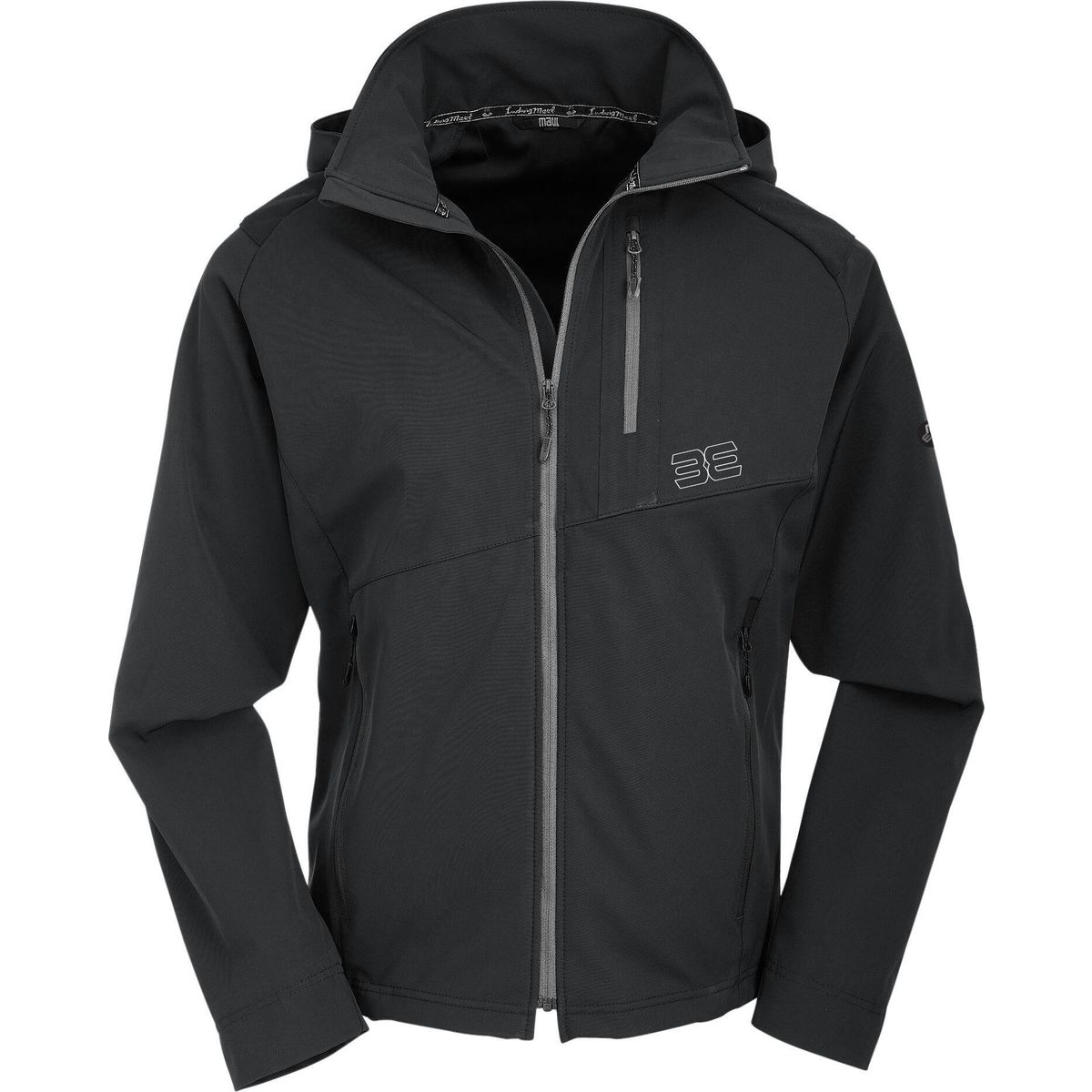 MAUL Sport Galtür Softshelljacke+kapuze black (01) 48 4414200742-01-48
