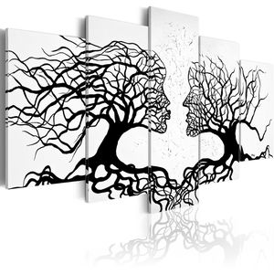 Artgeist Wandbild Kiss of the Wind, Leinwand mehrteilig, 200 x 100 cm