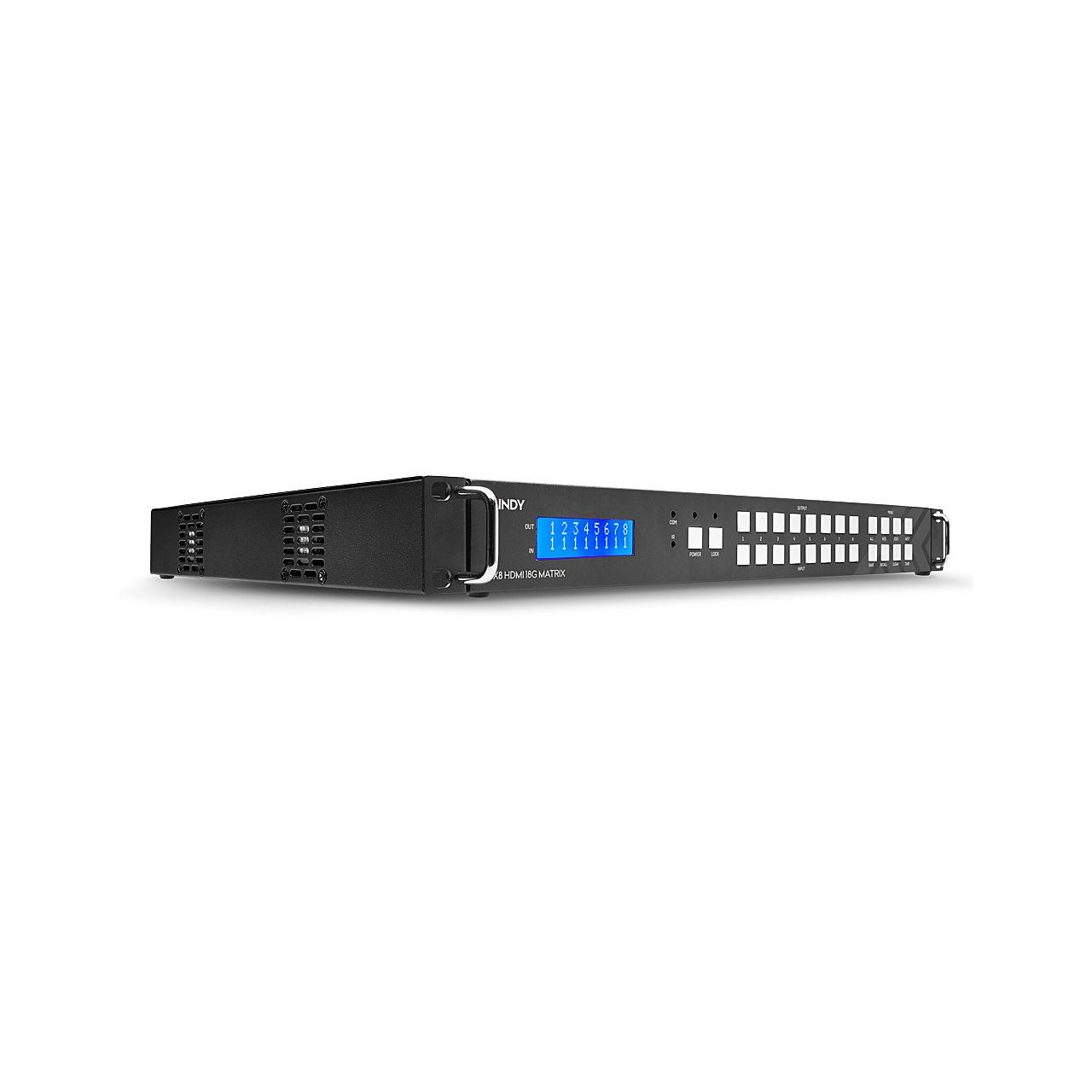 LINDY 8x8 HDMI 18G Matrix with Video Wall Scaling
