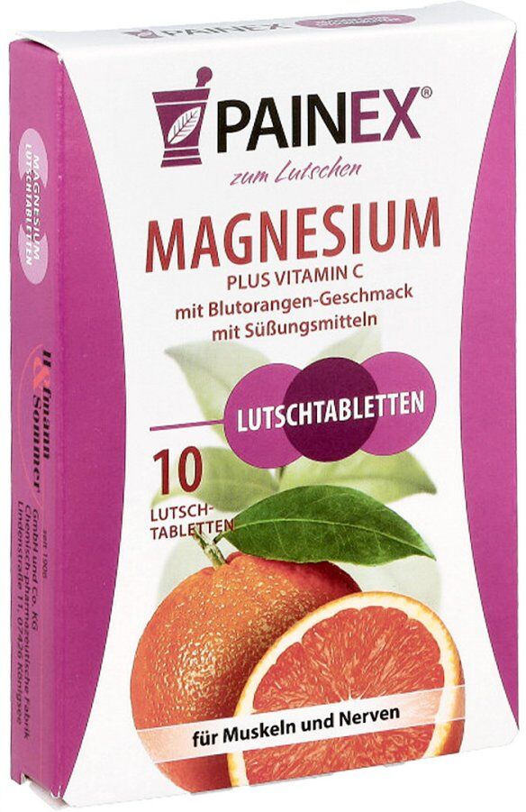 Magnesium Mit Vitamin C Painex 10stk