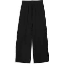 Puma, Damen, Sporthose, CLASS Relaxed Wide Leg Pants (L), Schwarz