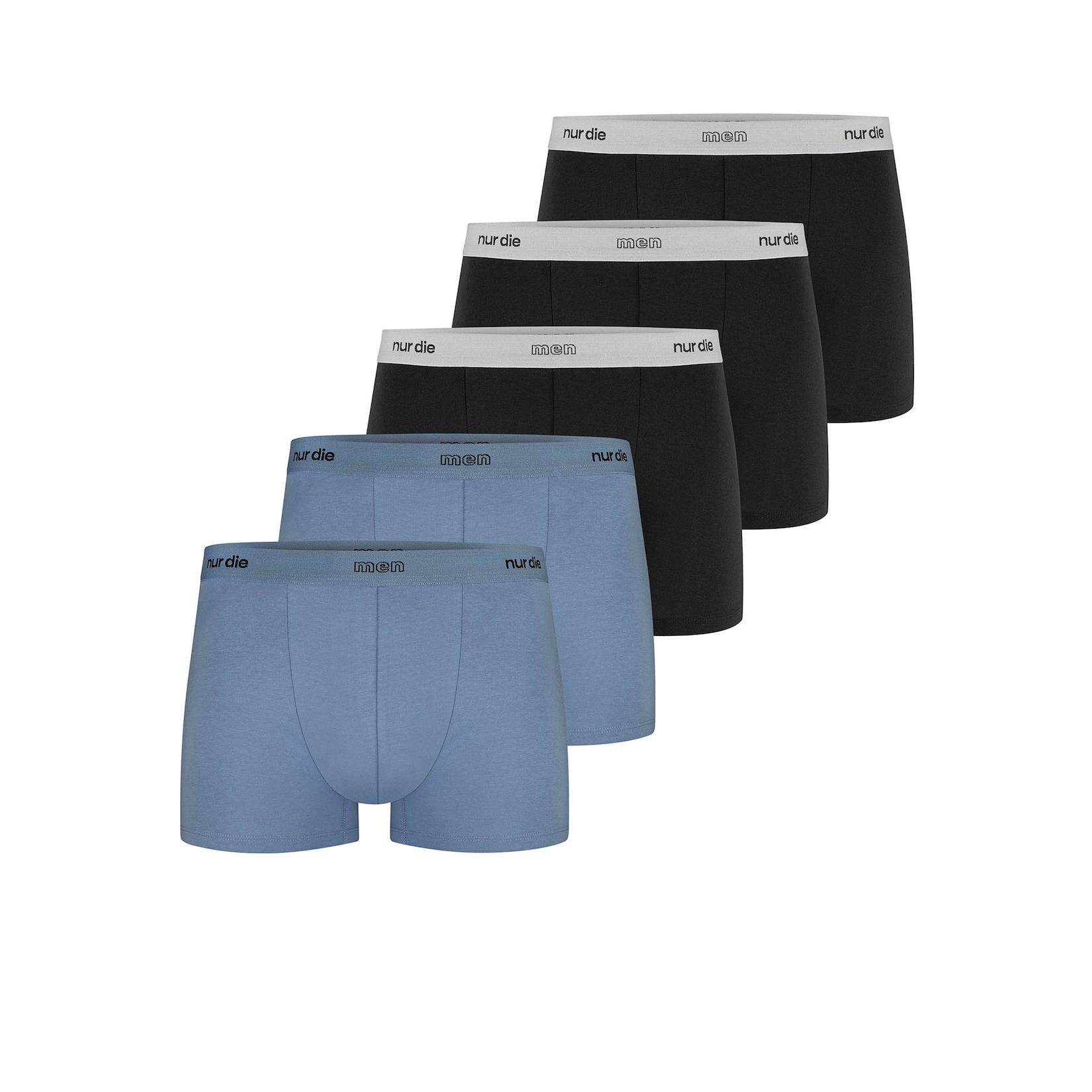 NUR DIE Herren Boxer Organic Cotton 5er Pack